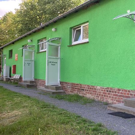 Campingplatz Koberbachtalsperre - Campingfass Mieten Langenbernsdorf Exteriör bild