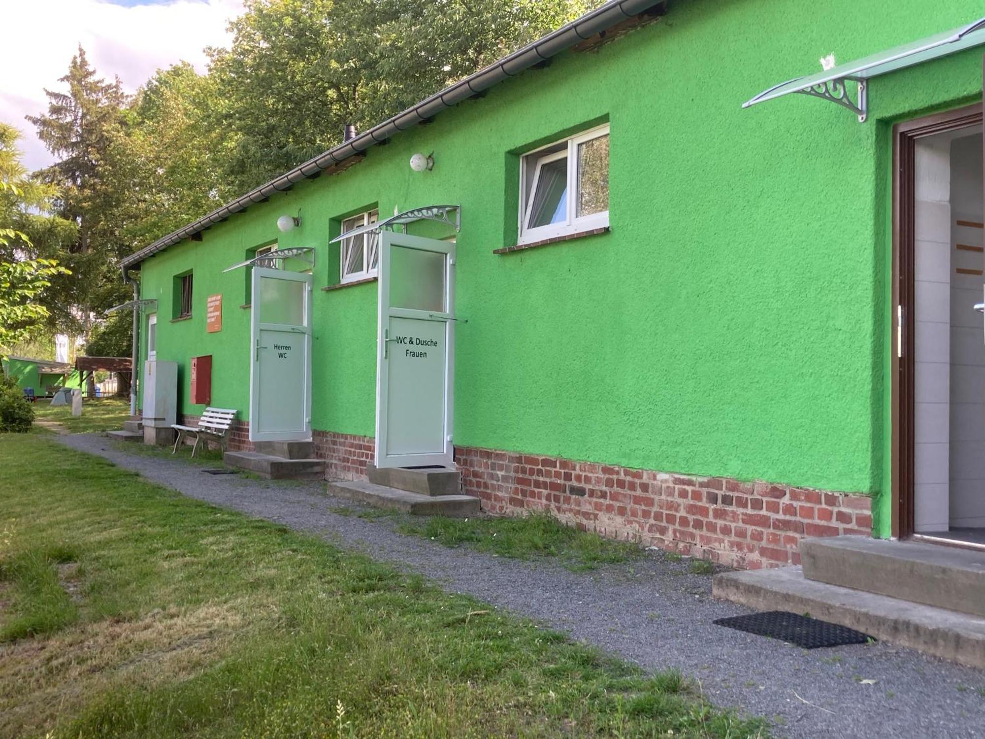 Campingplatz Koberbachtalsperre - Campingfass Mieten Langenbernsdorf Exteriör bild