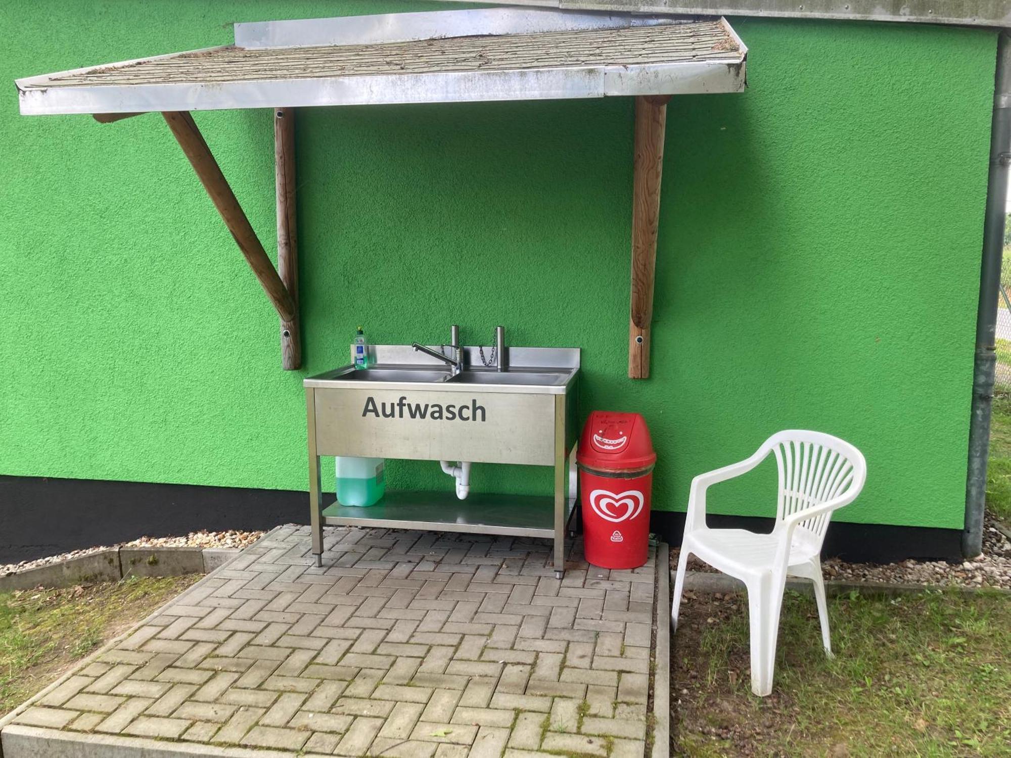 Campingplatz Koberbachtalsperre - Campingfass Mieten Langenbernsdorf Exteriör bild