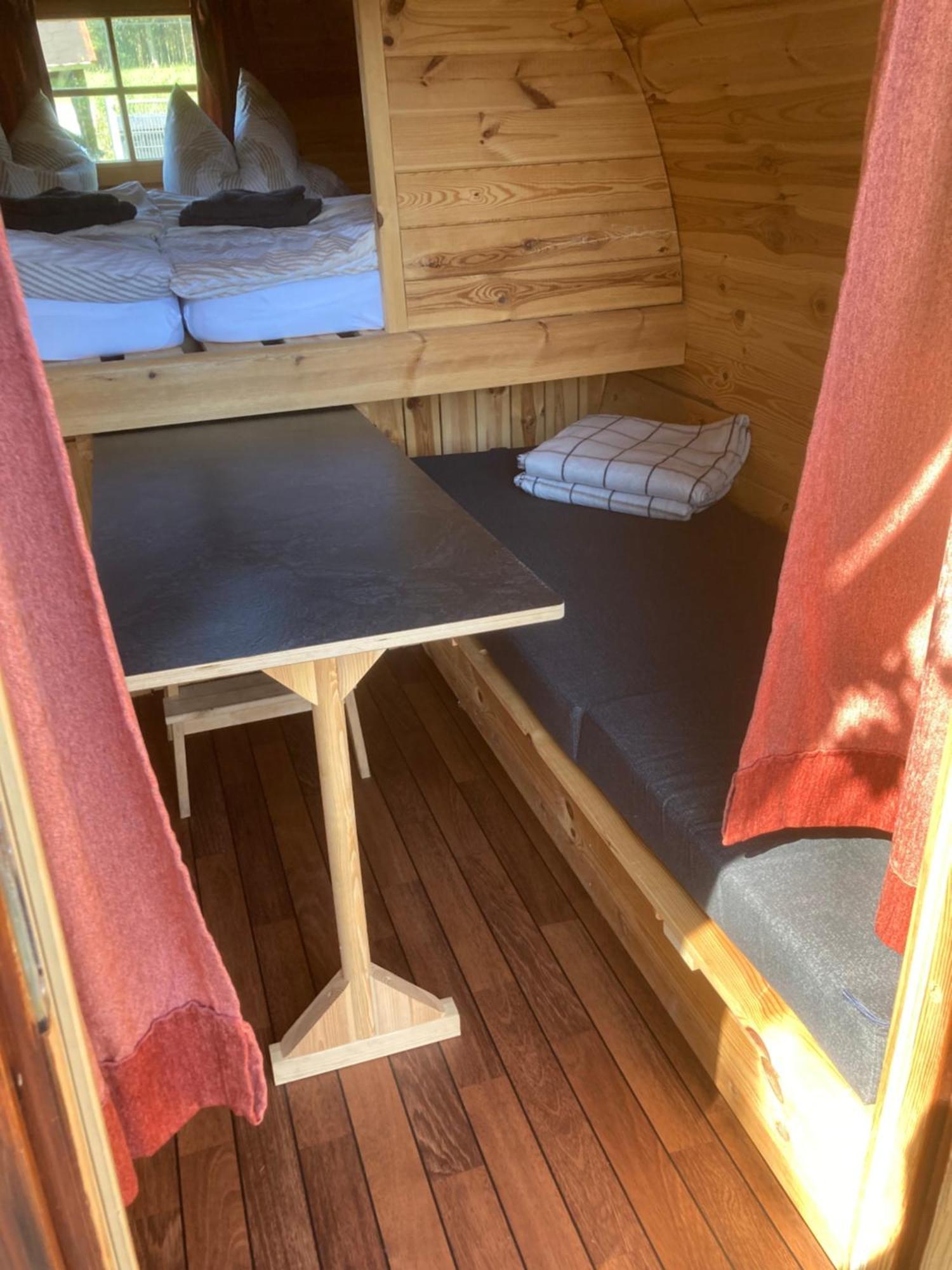 Campingplatz Koberbachtalsperre - Campingfass Mieten Langenbernsdorf Exteriör bild