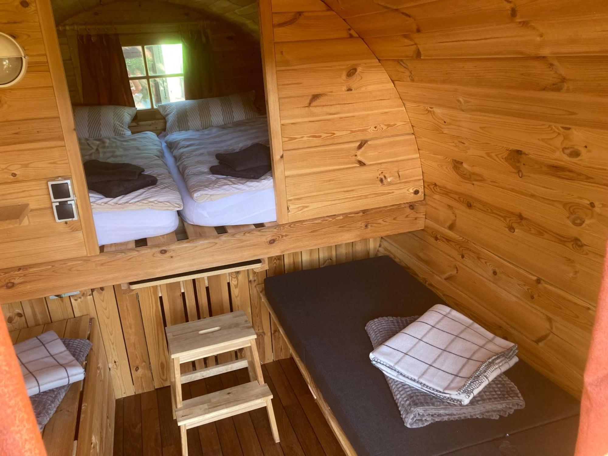 Campingplatz Koberbachtalsperre - Campingfass Mieten Langenbernsdorf Exteriör bild