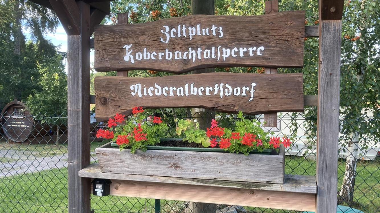 Campingplatz Koberbachtalsperre - Campingfass Mieten Langenbernsdorf Exteriör bild